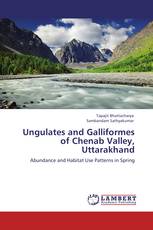 Ungulates and Galliformes of Chenab Valley, Uttarakhand