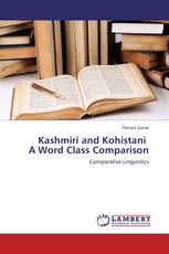Kashmiri and Kohistani   A Word Class Comparison