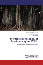 In vitro regeneration of Acacia mangium Willd.