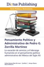 Pensamiento Político y Administrativo de Pedro G. Zorrilla Martínez