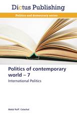 Politics of contemporary world – 7