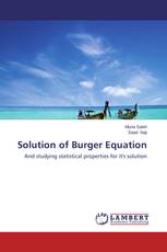 Solution of Burger Equation