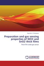 Preparation and gas sensing properties of WO3 and SnO2 thick films