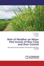 Role of Weather on Major Pest Insects of Rice Crop and their Control