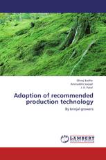 Adoption of recommended production technology