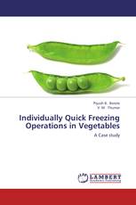 Individually Quick Freezing Operations in Vegetables