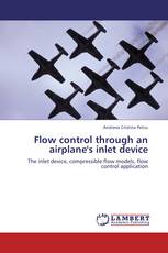 Flow control through an airplane's inlet device