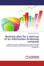 Business plan for a start-up of an information brokering company