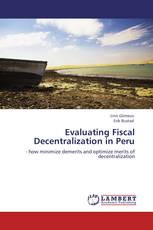 Evaluating Fiscal Decentralization in Peru