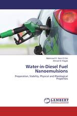 Water-in-Diesel Fuel Nanoemulsions