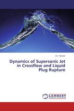 Dynamics of Supersonic Jet in Crossflow and Liquid Plug Rupture