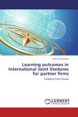 Learning outcomes in International Joint Ventures for partner firms