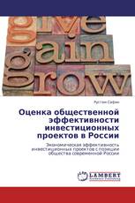 Оценка общественной эффективности инвестиционных проектов в России