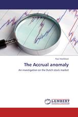 The Accrual anomaly
