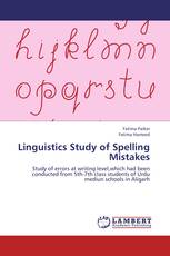 Linguistics Study of Spelling Mistakes