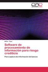 Software de procesamiento de información para riesgo crediticio
