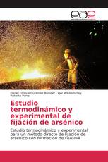 Estudio termodinámico y experimental de fijación de arsénico