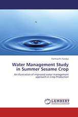 Water Management Study in Summer Sesame Crop