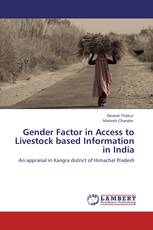 Gender Factor in Access to Livestock based Information in India