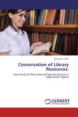 Conservation of Library Resources: