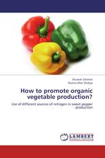 How to promote organic vegetable production?