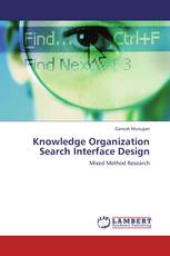 Knowledge Organization Search Interface Design
