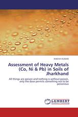 Assessment of Heavy Metals (Co, Ni & Pb) in Soils of Jharkhand