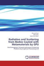 Radiation and Scattering from Bodies Coated with Metamaterials by GPU