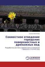 Совместное отведение городских поверхностных и дренажных вод