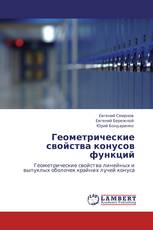 Геометрические свойства конусов функций