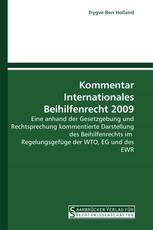 Kommentar Internationales Beihilfenrecht 2009