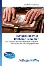 Rüstungslobbyist  Karlheinz Schreiber