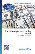 The richest persons in the world