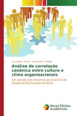 Análise de correlação canônica entre cultura e clima organizacionais