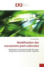 Modélisation des successions post-culturales