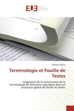 Terminologie et Fouille de Textes