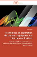 Techniques de séparation de sources appliquées aux télécommunications