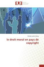 le droit moral en pays de copyright