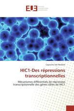 HIC1-Des répressions transcriptionnelles