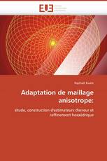 Adaptation de maillage anisotrope: