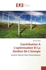 Contribution A L’optimisation Et La Gestion De L’énergie