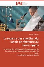 Le registre des modèles: du savoir de référence au savoir appris