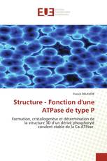 Structure - Fonction d'une ATPase de type P