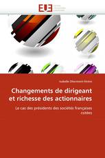 Changements de dirigeant et richesse des actionnaires