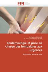 Epidémiologie et prise en charge des lombalgies aux urgences