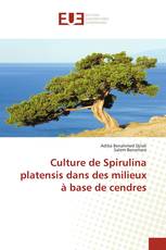 Culture de Spirulina platensis dans des milieux à base de cendres
