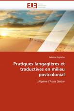 Pratiques langagières et traductives en milieu postcolonial