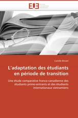 L’adaptation des étudiants en période de transition