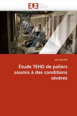 Étude TEHD de paliers soumis à des conditions sévères