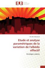 Etude et analyse paramétriques de la variation de l'albédo effectif